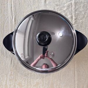 Saladmaster VersaTec Titanium Steel Oil Filled Skillet - 12 inch